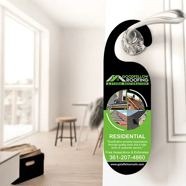 Door hangers design print4u